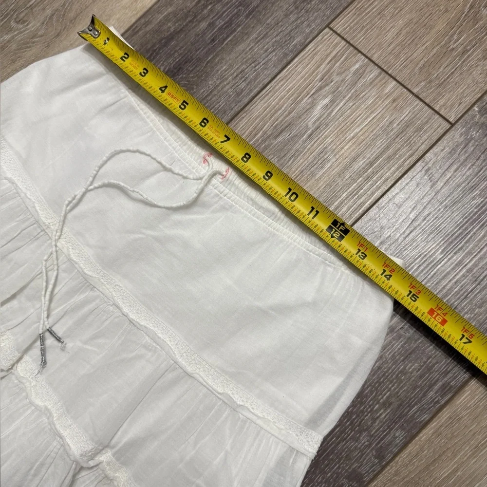 American eagle outfitters 100% cotton ruffle skirt size 0 measurements posted. - Picture 4 of 9